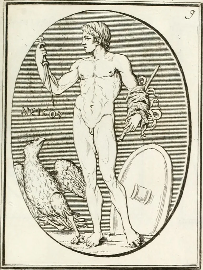 An illustration from Monumenti antichi inediti, 1767, leaf 138