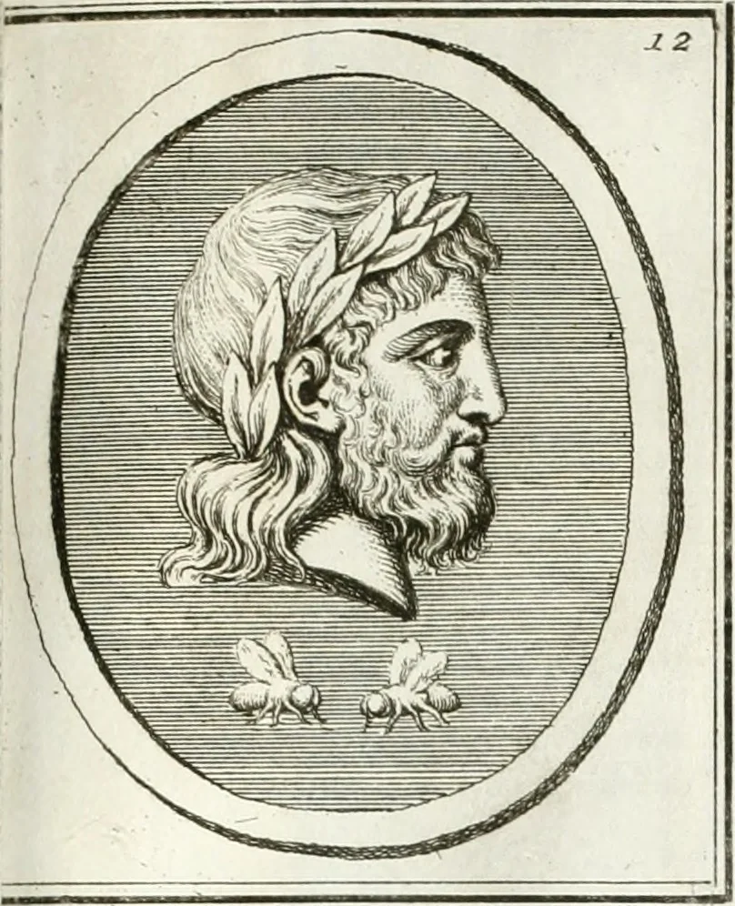An illustration from Monumenti antichi inediti, 1767, leaf 140