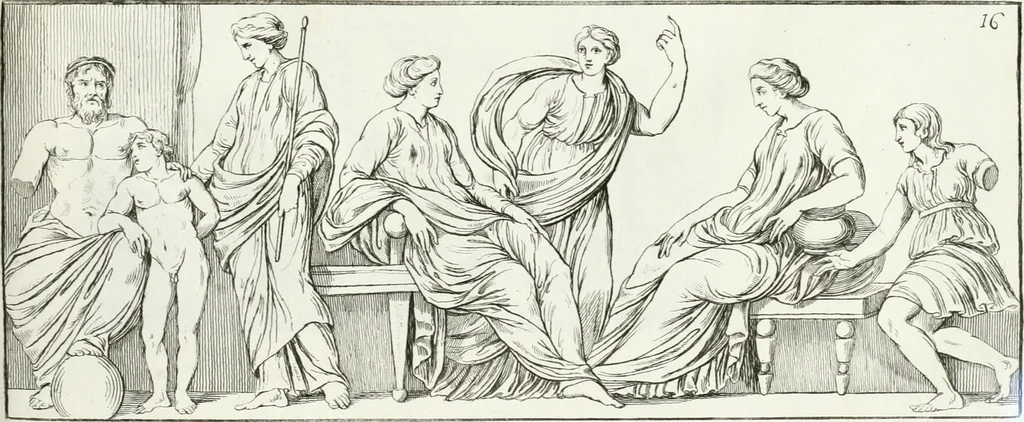 An illustration from Monumenti antichi inediti, 1767, leaf 142