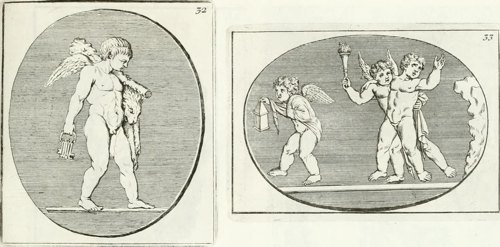 An illustration from Monumenti antichi inediti, 1767, leaf 160