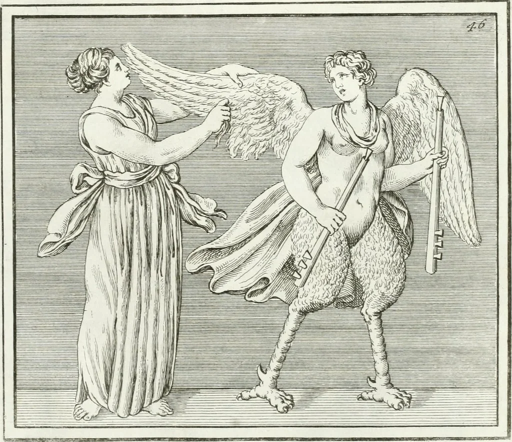 An illustration from Monumenti antichi inediti, 1767, leaf 170