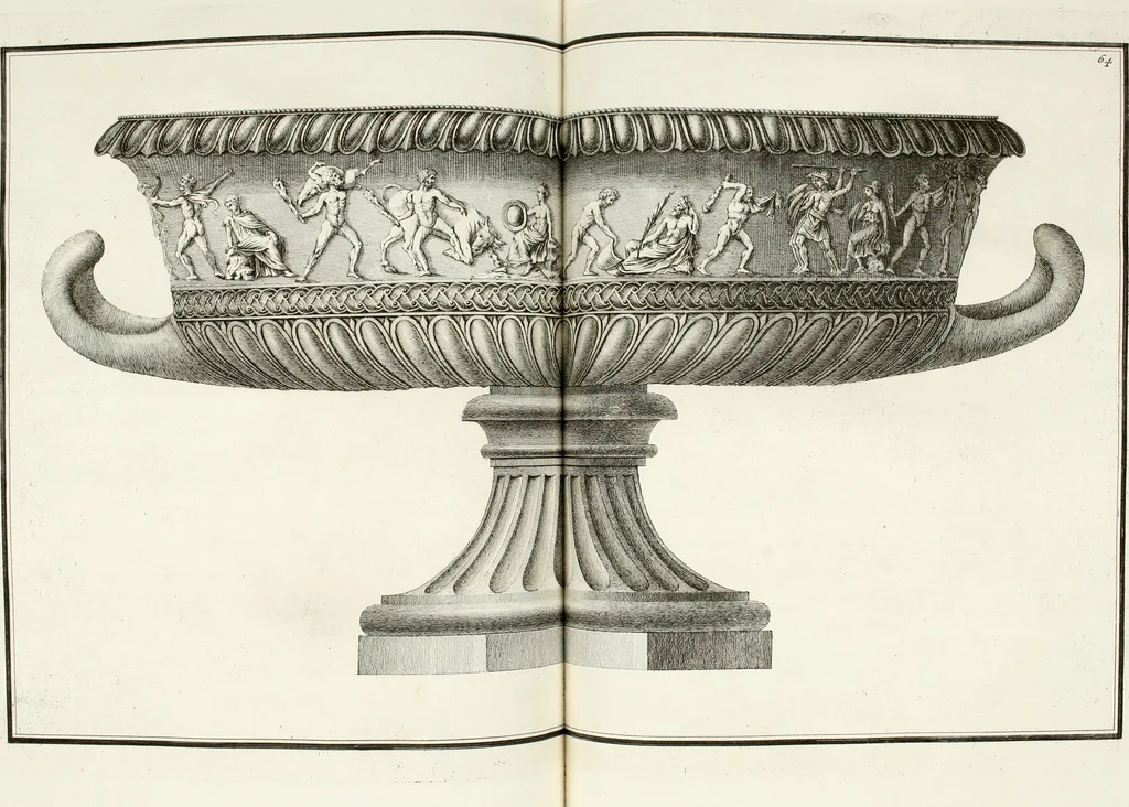 An illustration from Monumenti antichi inediti, 1767, leaf 189
