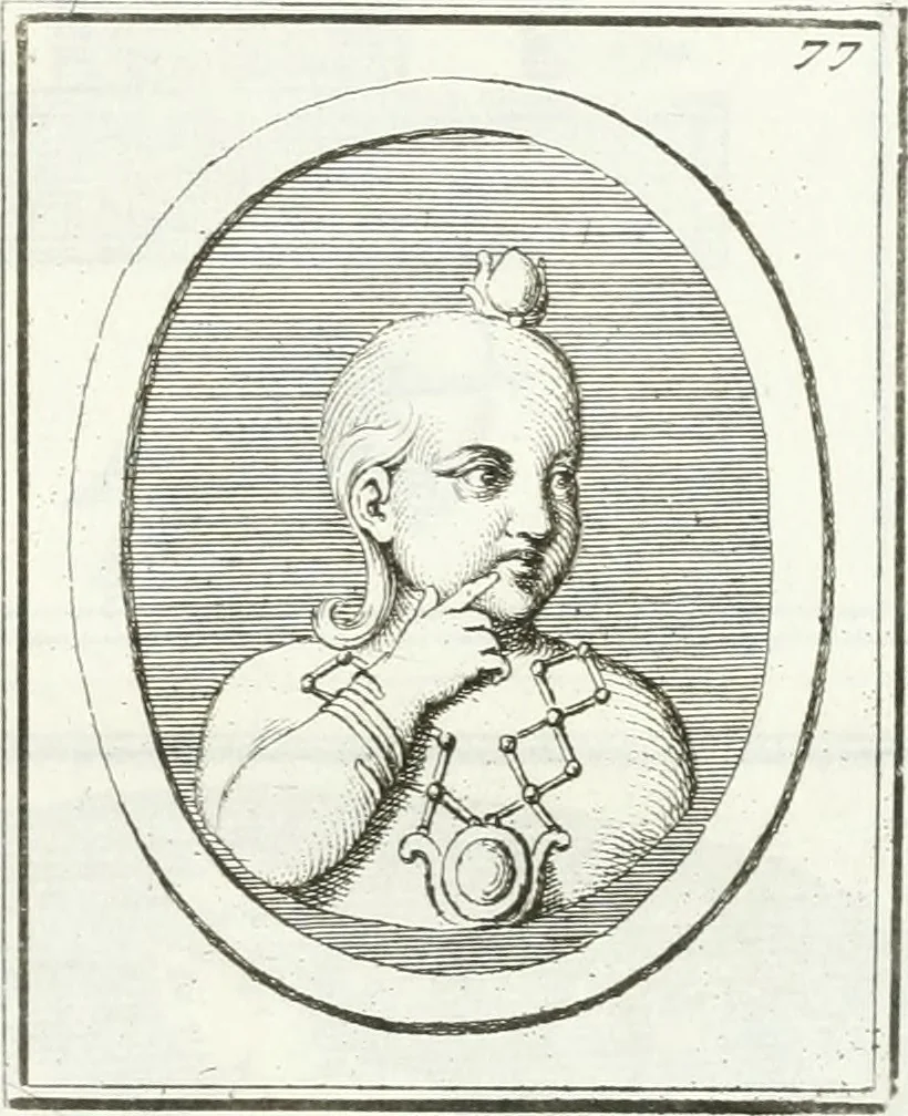 An illustration from Monumenti antichi inediti, 1767, leaf 204