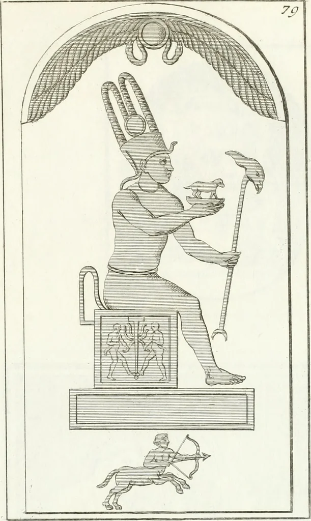 An illustration from Monumenti antichi inediti, 1767, leaf 206