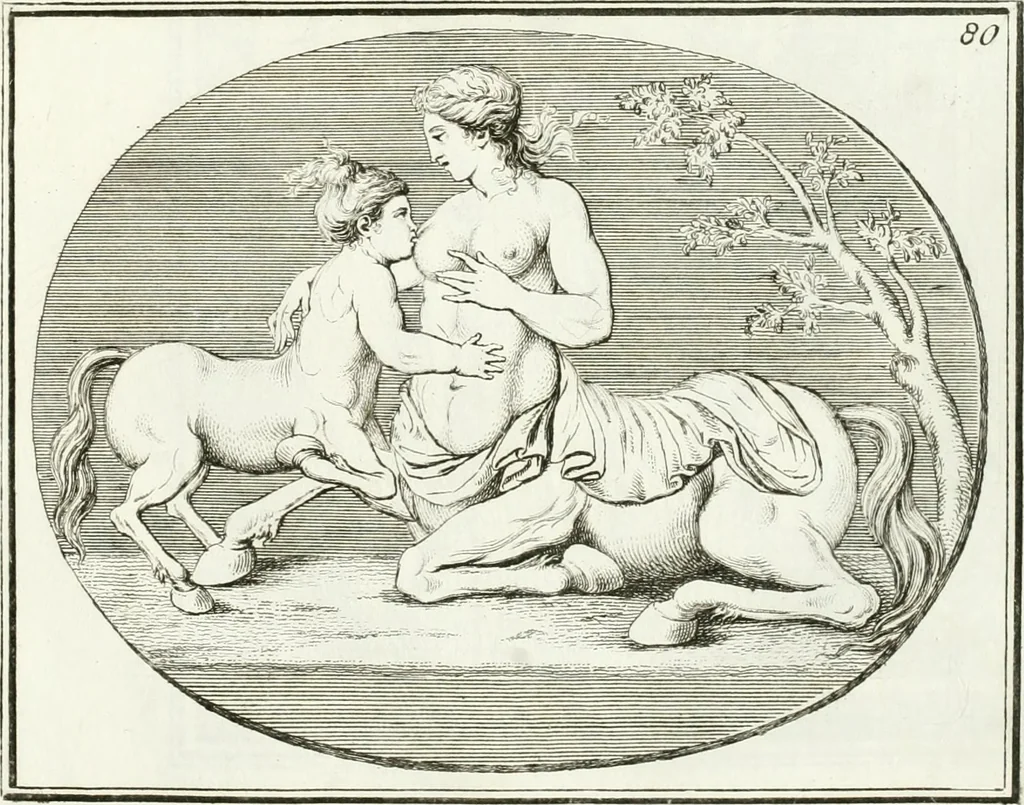 An illustration from Monumenti antichi inediti, 1767, leaf 206