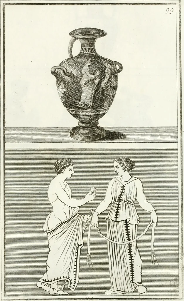 An illustration from Monumenti antichi inediti, 1767, leaf 226