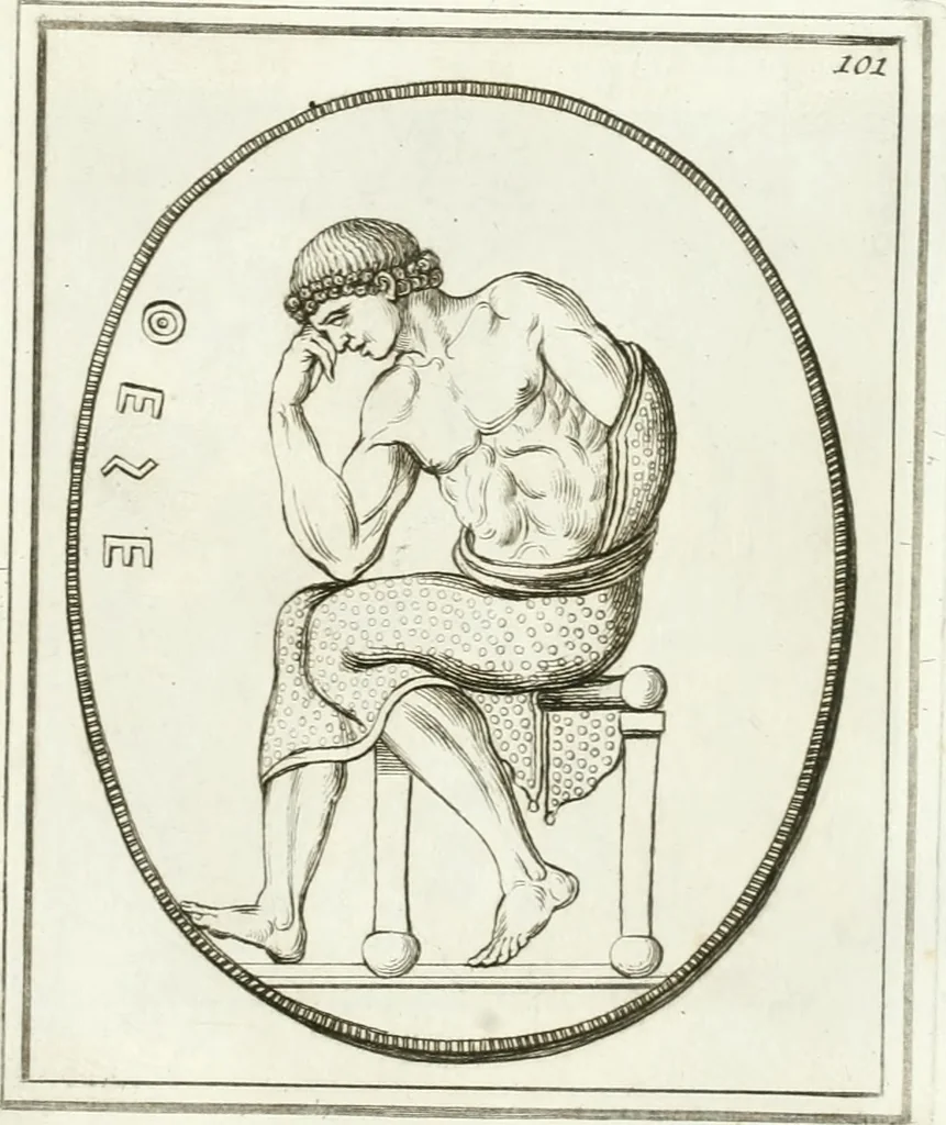 An illustration from Monumenti antichi inediti, 1767, leaf 230