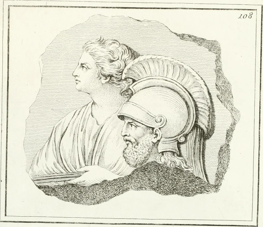 An illustration from Monumenti antichi inediti, 1767, leaf 236