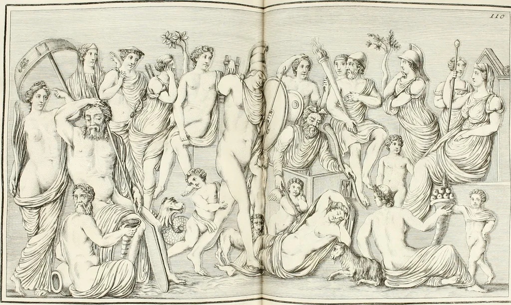 An illustration from Monumenti antichi inediti, 1767, leaf 239