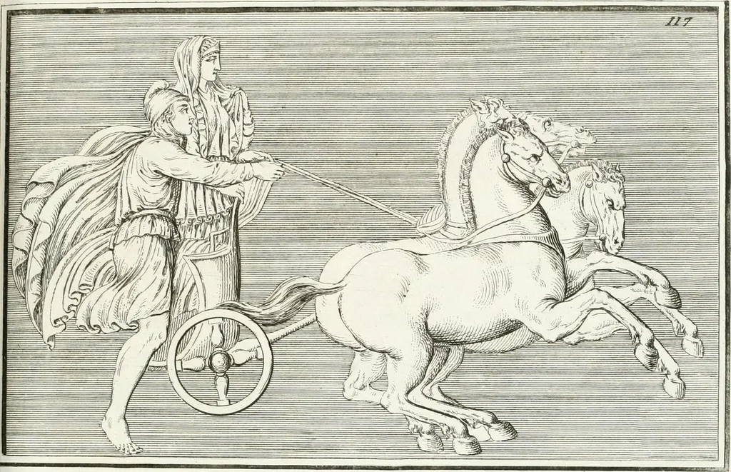 An illustration from Monumenti antichi inediti, 1767, leaf 248