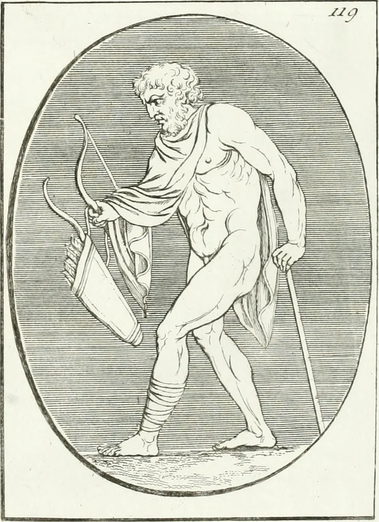 An illustration from Monumenti antichi inediti, 1767, leaf 248