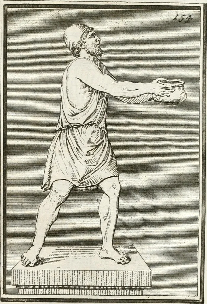 An illustration from Monumenti antichi inediti, 1767, leaf 280