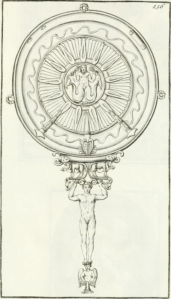 An illustration from Monumenti antichi inediti, 1767, leaf 282