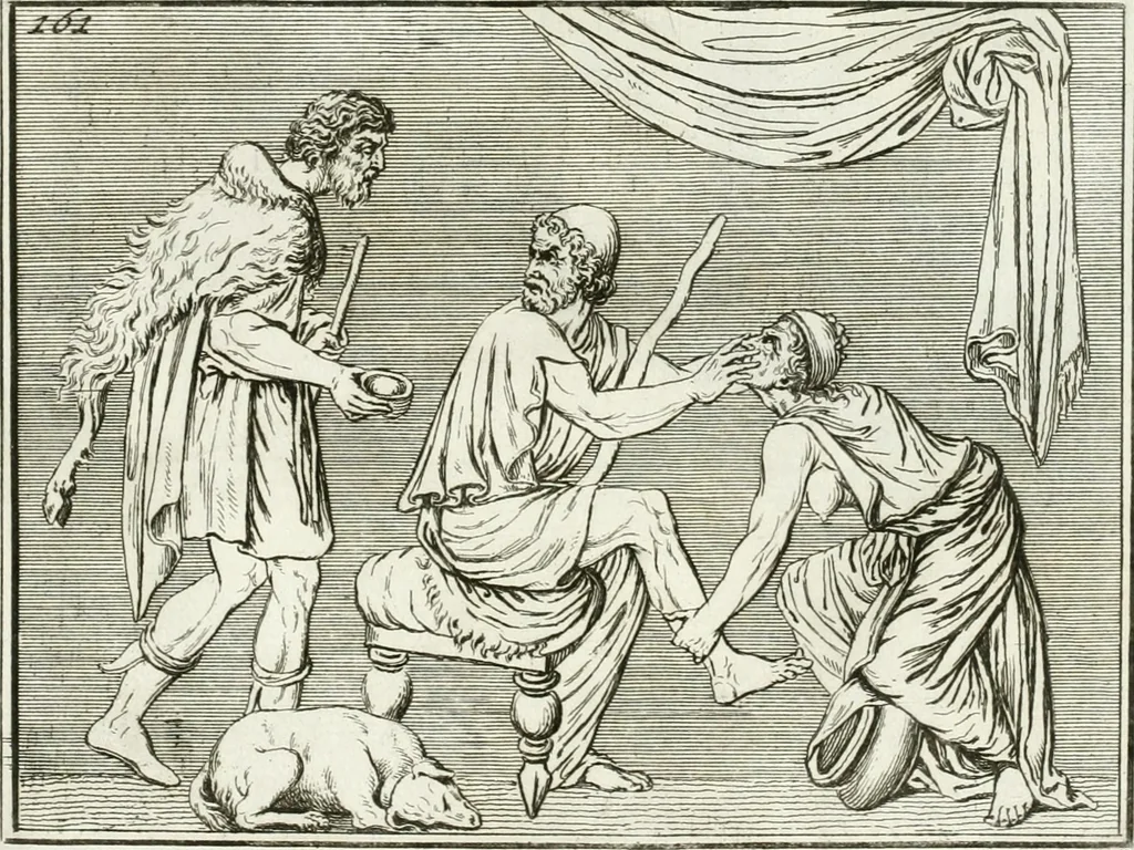 An illustration from Monumenti antichi inediti, 1767, leaf 288