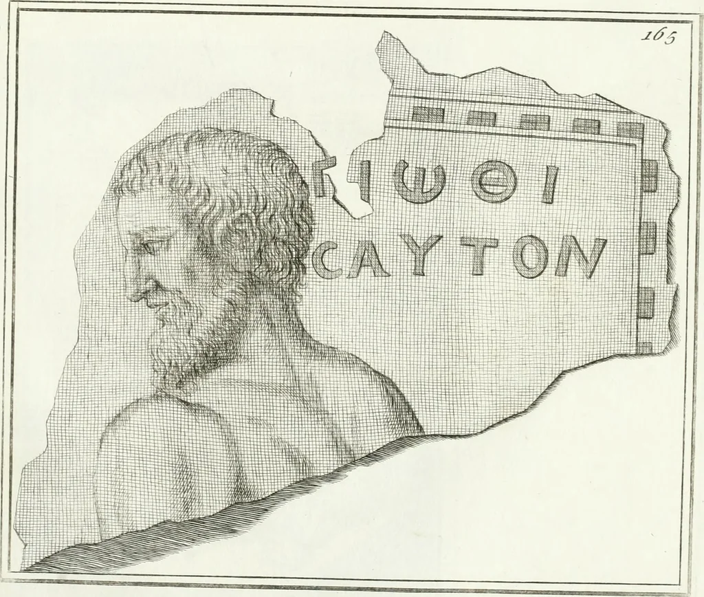An illustration from Monumenti antichi inediti, 1767, leaf 294
