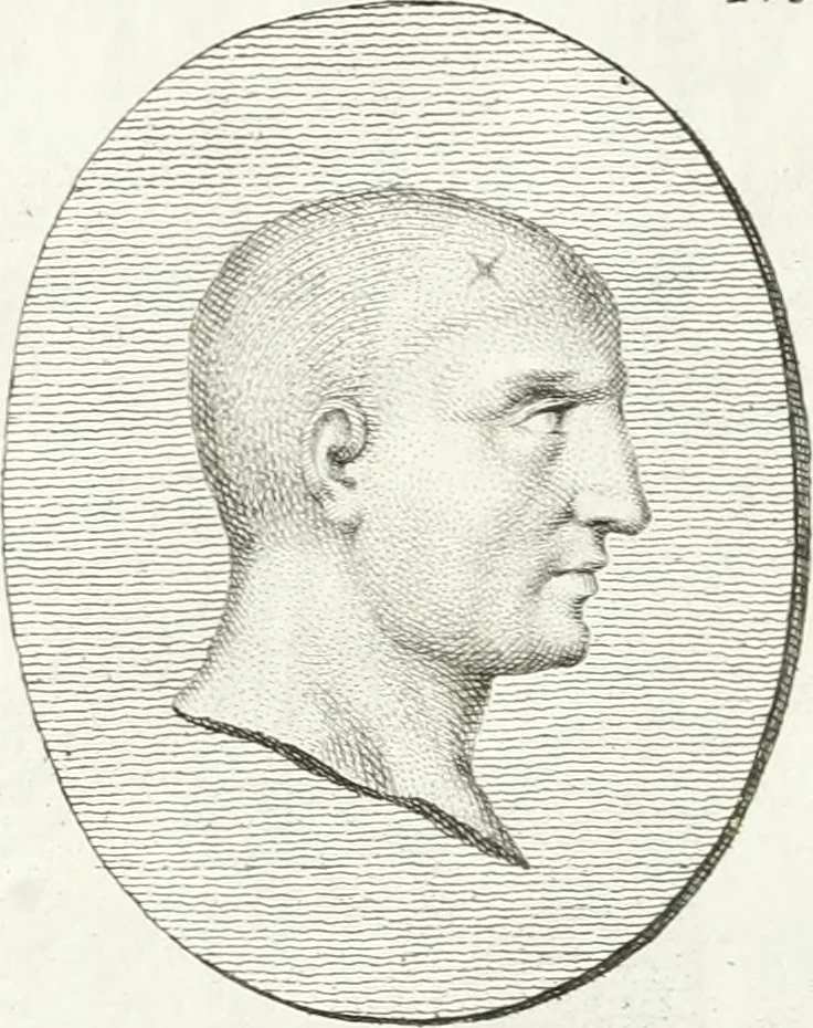 An illustration from Monumenti antichi inediti, 1767, leaf 306