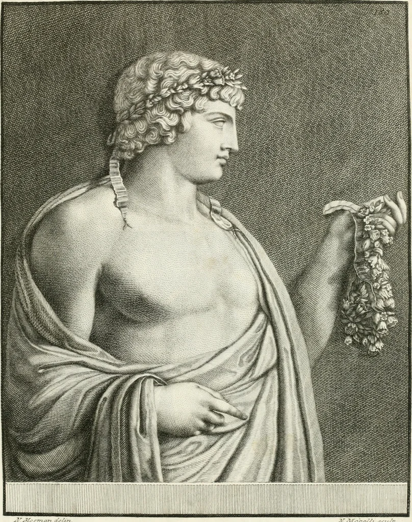 An illustration from Monumenti antichi inediti, 1767, leaf 310