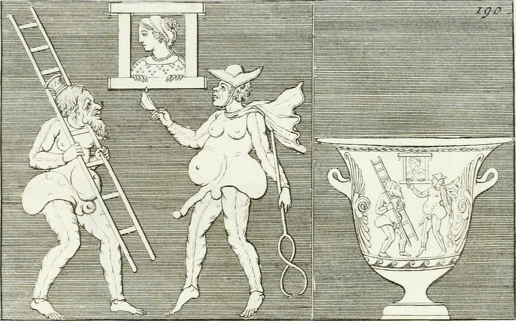 An illustration from Monumenti antichi inediti, 1767, leaf 322