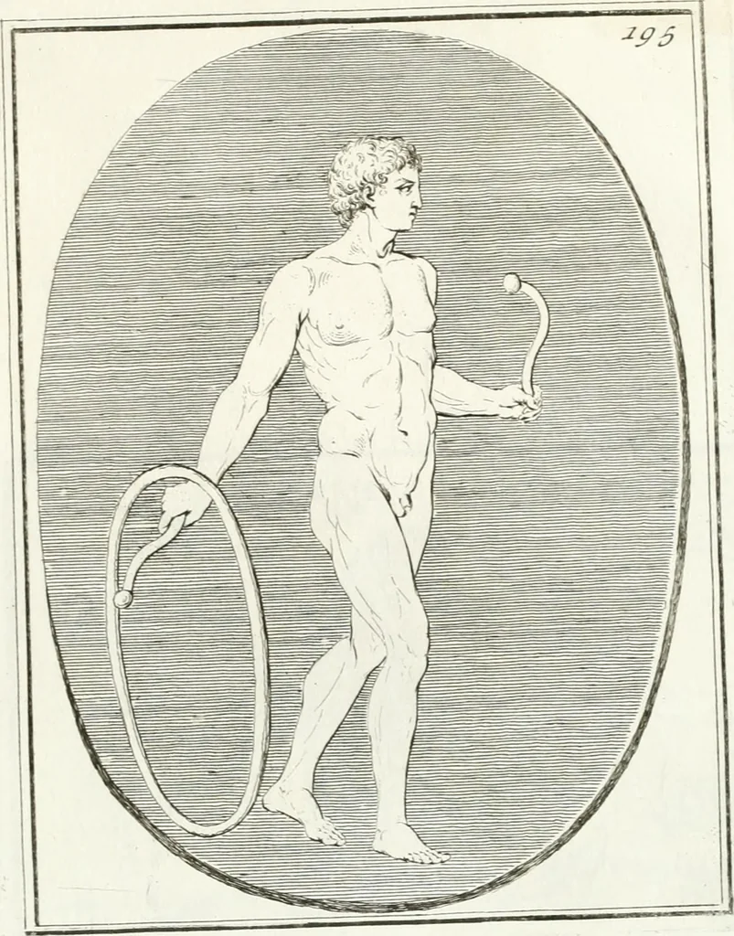 An illustration from Monumenti antichi inediti, 1767, leaf 328