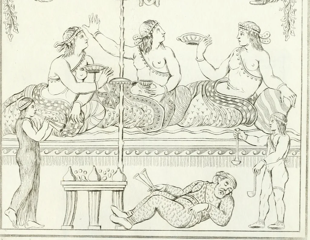 An illustration from Monumenti antichi inediti, 1767, leaf 336