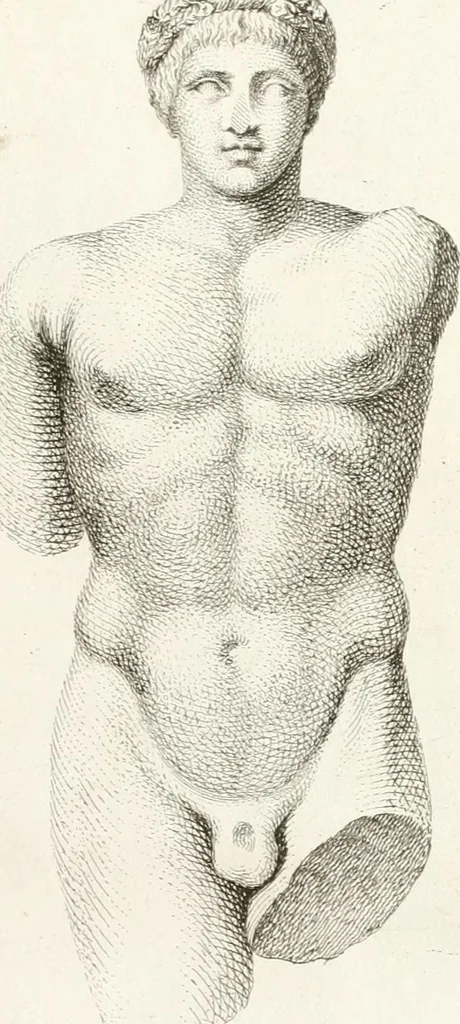 An illustration from Monumenti antichi inediti, 1767, leaf 344