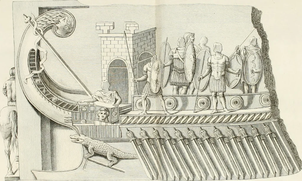 An illustration from Monumenti antichi inediti, 1767, leaf 347