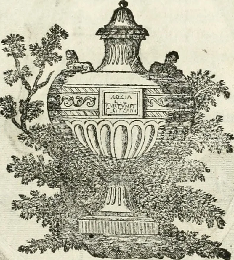 An illustration from Monumenti antichi inediti, 1767, leaf 250
