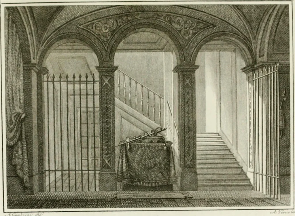 An illustration from Monumenti del Giardino Puccini, 1845, leaf 157