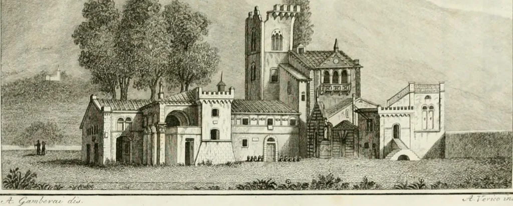 An illustration from Monumenti del Giardino Puccini, 1845, leaf 337