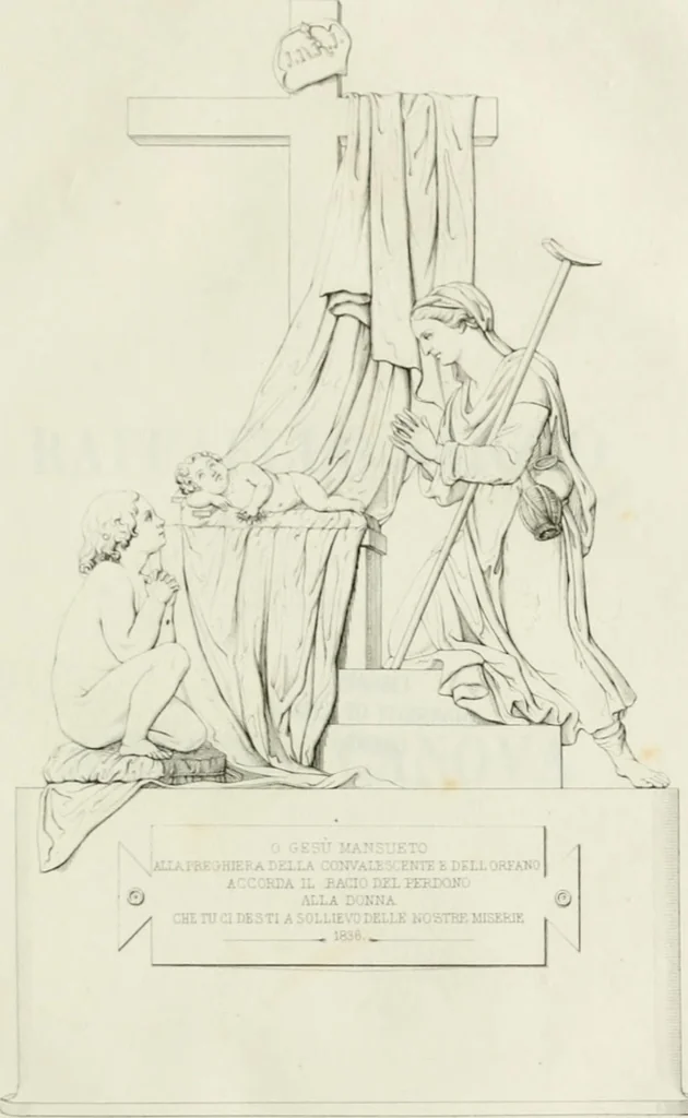 An illustration from Monumenti del Giardino Puccini, 1845, leaf 395