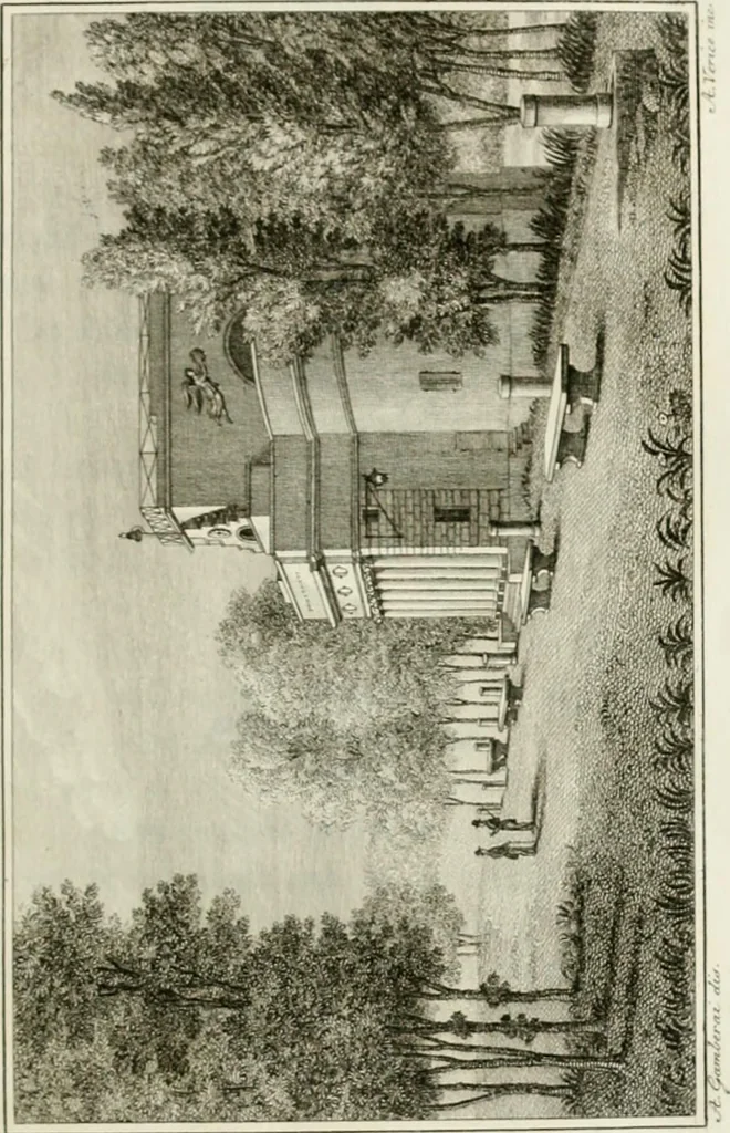 An illustration from Monumenti del Giardino Puccini, 1845, leaf 41