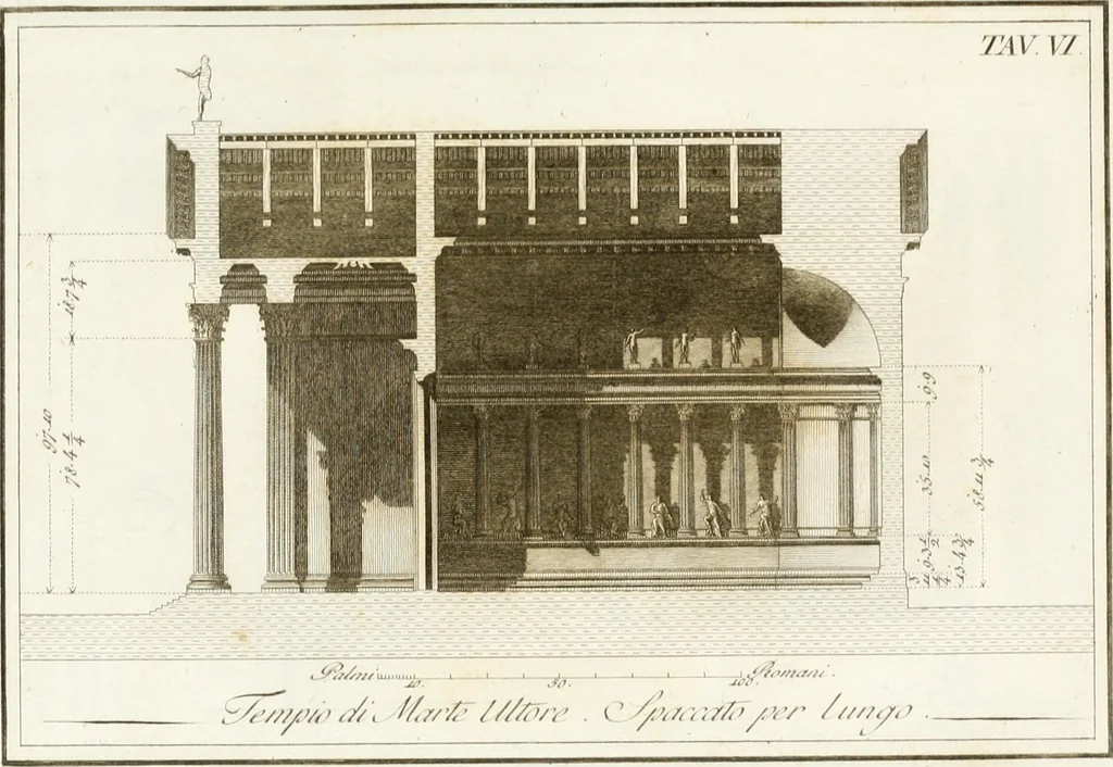 An illustration from Monumenti di fabbriche antiche estratti dai disegni dei piu celebri autori, 1796, leaf 102