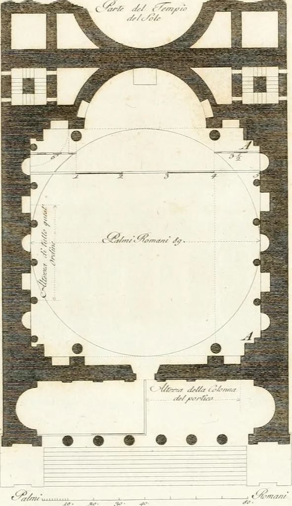 An illustration from Monumenti di fabbriche antiche estratti dai disegni dei piu celebri autori, 1796, leaf 12