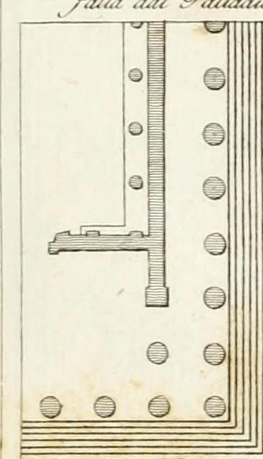 An illustration from Monumenti di fabbriche antiche estratti dai disegni dei piu celebri autori, 1796, leaf 126