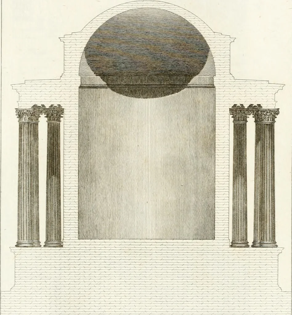 An illustration from Monumenti di fabbriche antiche estratti dai disegni dei piu celebri autori, 1796, leaf 154