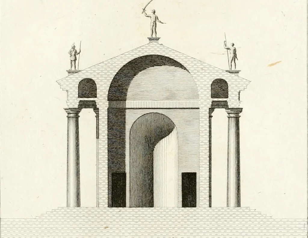 An illustration from Monumenti di fabbriche antiche estratti dai disegni dei piu celebri autori, 1796, leaf 170
