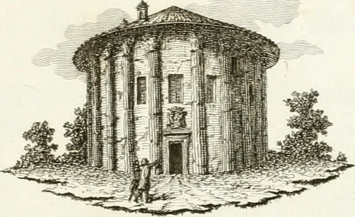 An illustration from Monumenti di fabbriche antiche estratti dai disegni dei piu celebri autori, 1796, leaf 176