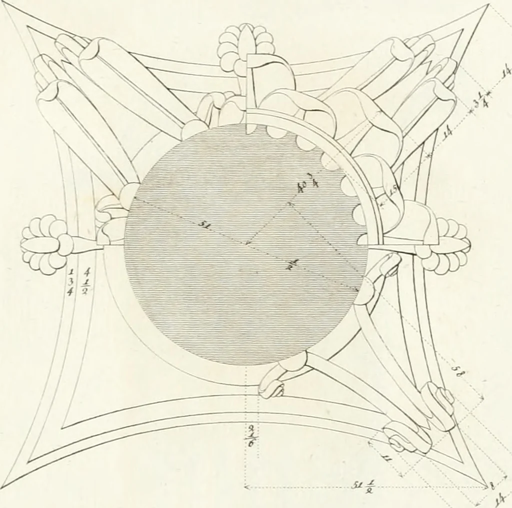 An illustration from Monumenti di fabbriche antiche estratti dai disegni dei piu celebri autori, 1796, leaf 186