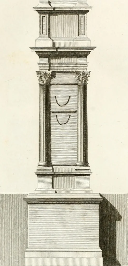 An illustration from Monumenti di fabbriche antiche estratti dai disegni dei piu celebri autori, 1796, leaf 30