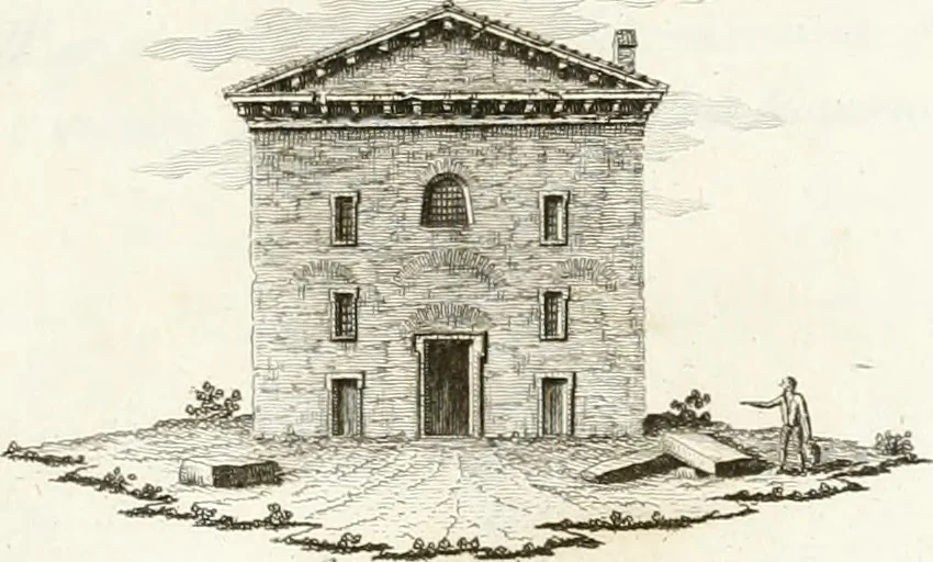 An illustration from Monumenti di fabbriche antiche estratti dai disegni dei piu celebri autori, 1796, leaf 40