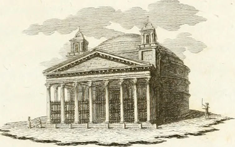 An illustration from Monumenti di fabbriche antiche estratti dai disegni dei piu celebri autori, 1796, leaf 52
