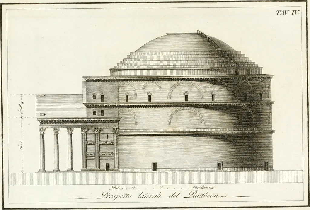 An illustration from Monumenti di fabbriche antiche estratti dai disegni dei piu celebri autori, 1796, leaf 62