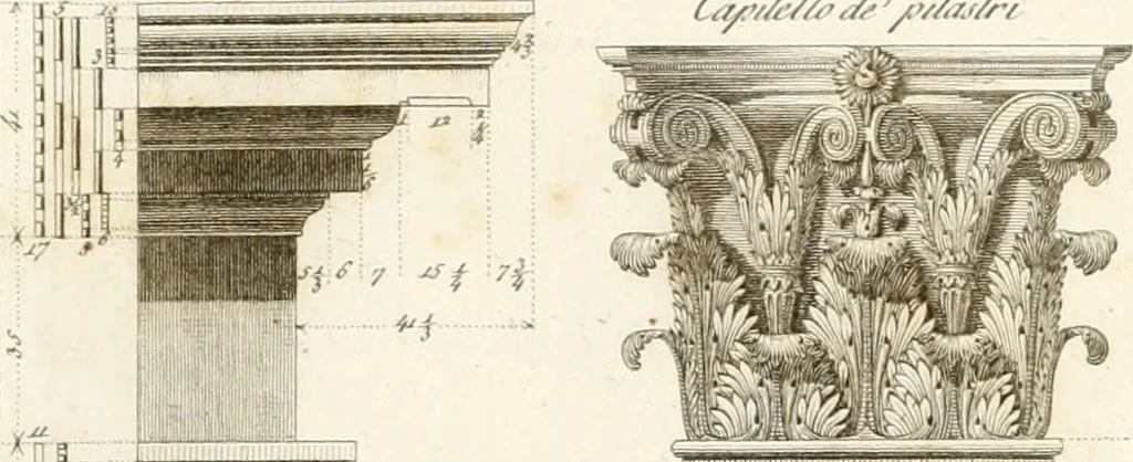 An illustration from Monumenti di fabbriche antiche estratti dai disegni dei piu celebri autori, 1796, leaf 78