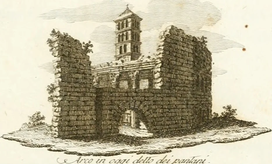 An illustration from Monumenti di fabbriche antiche estratti dai disegni dei piu celebri autori, 1796, leaf 88