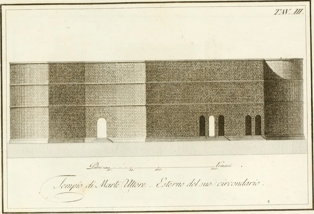 An illustration from Monumenti di fabbriche antiche estratti dai disegni dei piu celebri autori, 1796, leaf 96