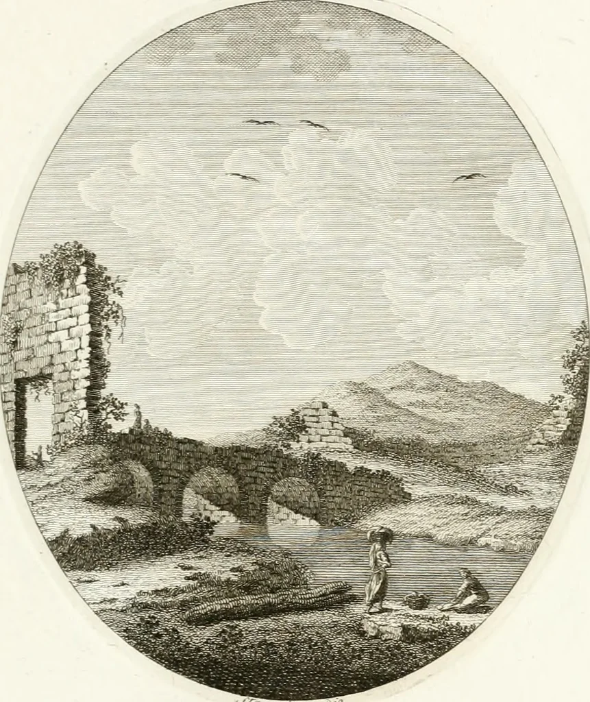 An illustration from Monumenti di fabbriche antiche estratti dai disegni dei piu celebri autori, 1796, leaf 102