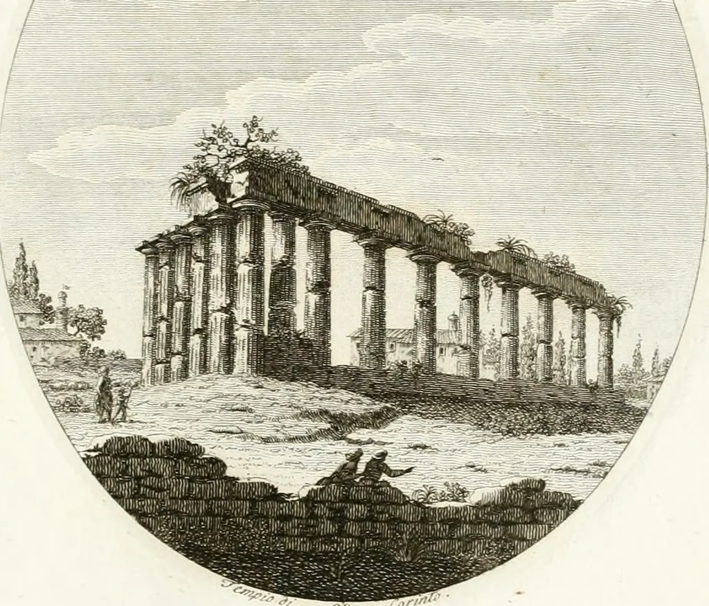 An illustration from Monumenti di fabbriche antiche estratti dai disegni dei piu celebri autori, 1796, leaf 106