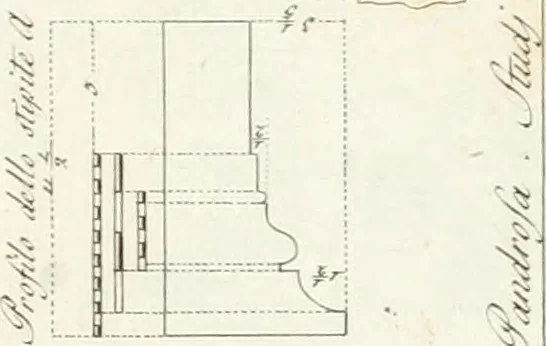An illustration from Monumenti di fabbriche antiche estratti dai disegni dei piu celebri autori, 1796, leaf 156