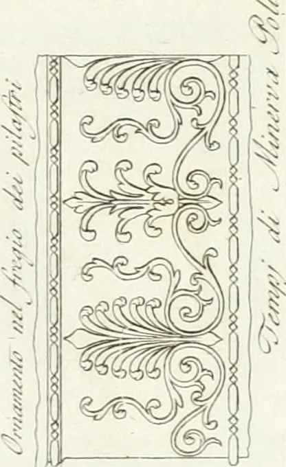 An illustration from Monumenti di fabbriche antiche estratti dai disegni dei piu celebri autori, 1796, leaf 156