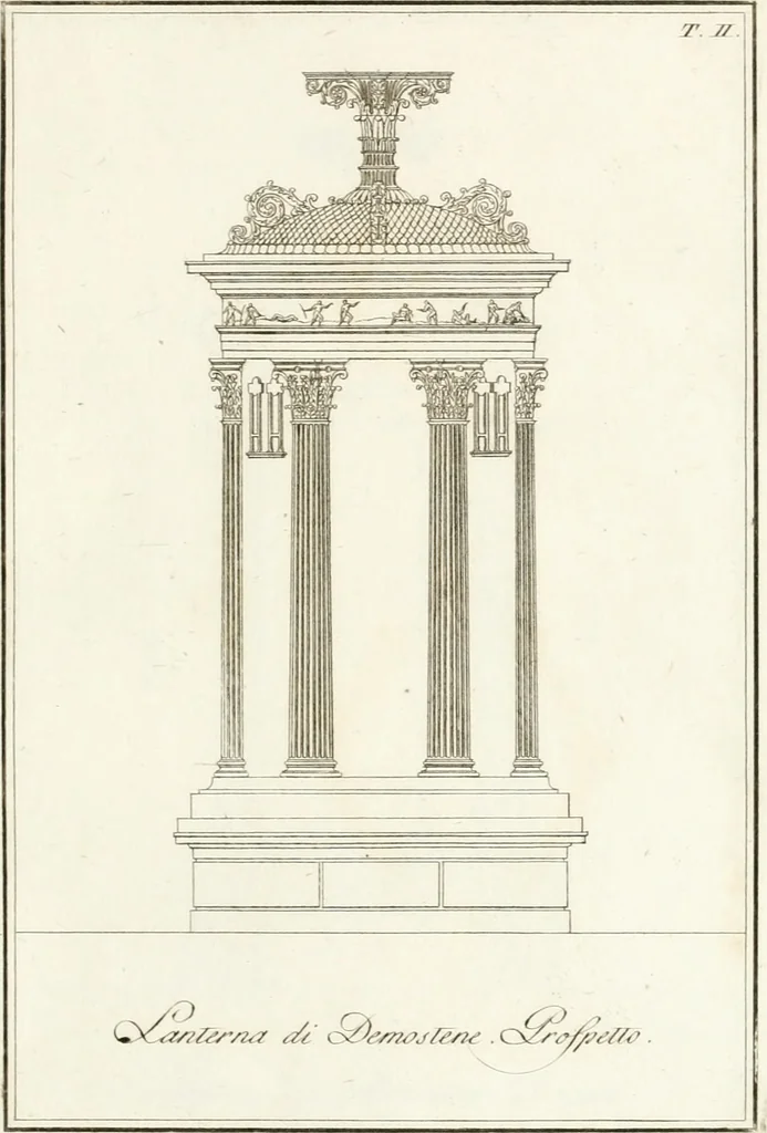 An illustration from Monumenti di fabbriche antiche estratti dai disegni dei piu celebri autori, 1796, leaf 170